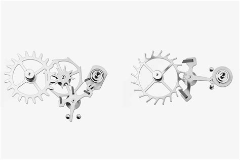 co axial escapement horology.